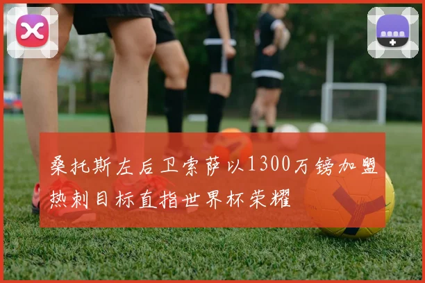 桑托斯左后卫索萨以1300万镑加盟热刺目标直指世界杯荣耀